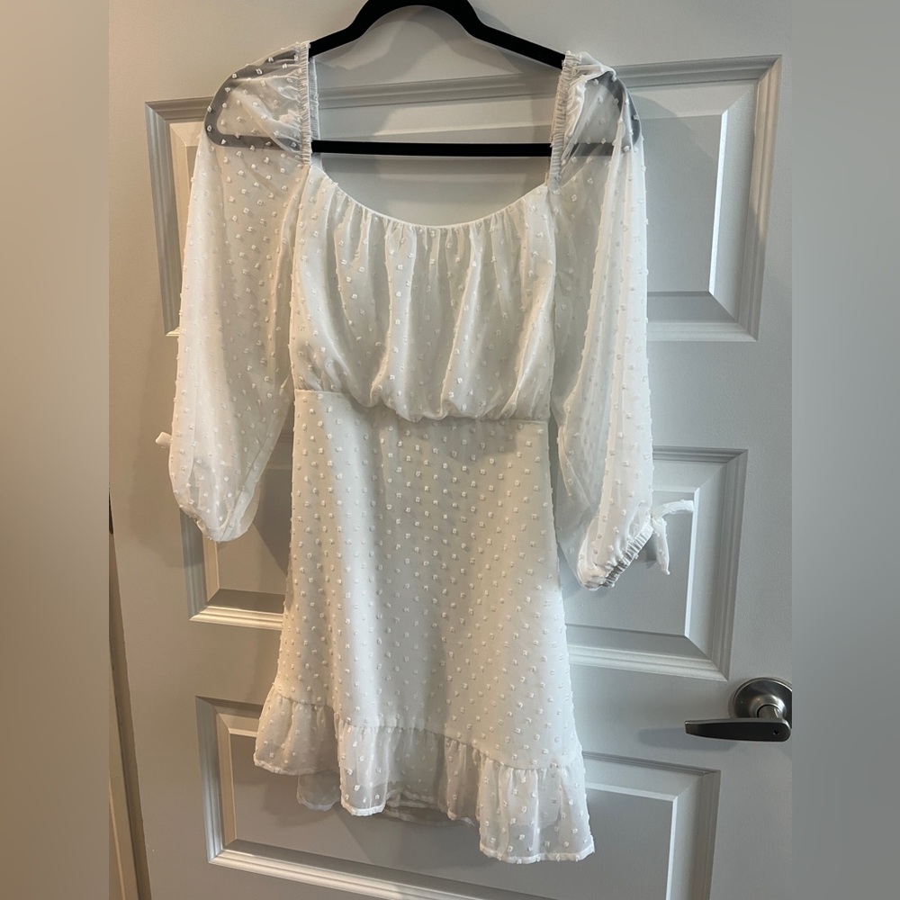 White dress